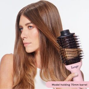 L’ange Pink Le Volume 75MM 2-1 Titanium Hair Styling Brush Dryer